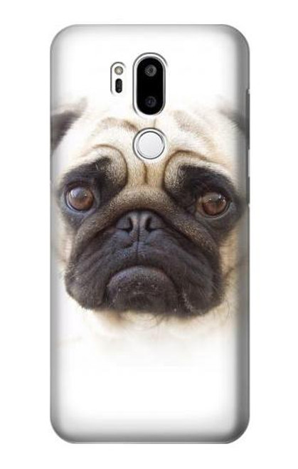 S1852 Pug Dog Hülle Schutzhülle Taschen für LG G7 ThinQ