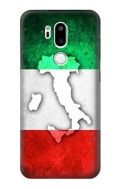 S2338 Italy Flag Hülle Schutzhülle Taschen für LG G7 ThinQ