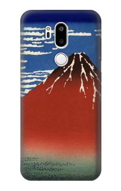 S2390 Katsushika Hokusai Red Fuji Hülle Schutzhülle Taschen für LG G7 ThinQ