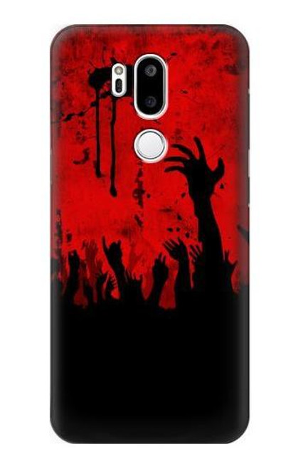 S2458 Zombie Hands Hülle Schutzhülle Taschen für LG G7 ThinQ