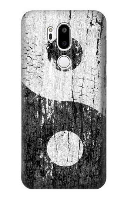S2489 Yin Yang Wood Graphic Printed Hülle Schutzhülle Taschen für LG G7 ThinQ