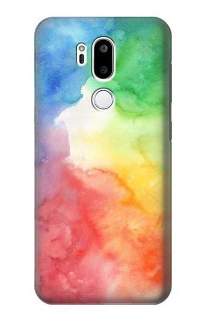 S2945 Colorful Watercolor Hülle Schutzhülle Taschen für LG G7 ThinQ