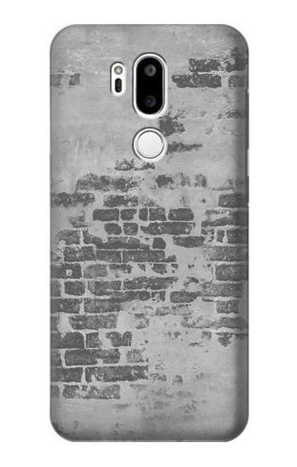 S3093 Old Brick Wall Hülle Schutzhülle Taschen für LG G7 ThinQ