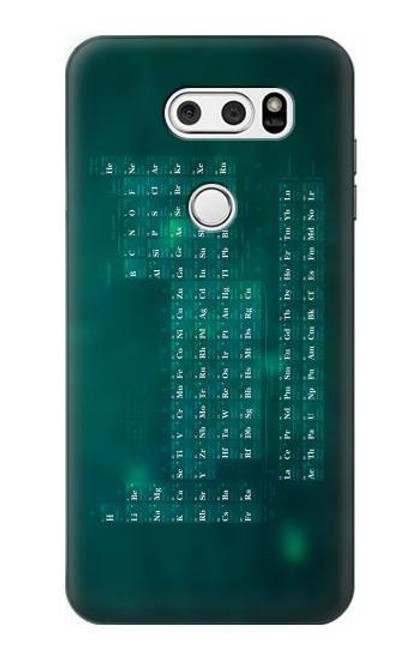 S0846 Chemistry Periodic Table Hülle Schutzhülle Taschen für LG V30, LG V30 Plus, LG V30S ThinQ, LG V35, LG V35 ThinQ