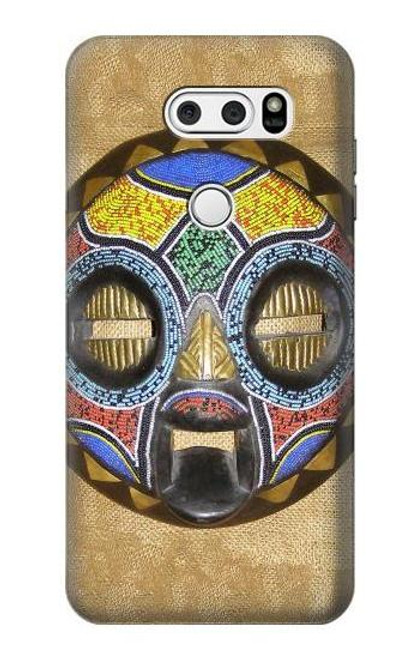 S0965 African Baluba Hülle Schutzhülle Taschen für LG V30, LG V30 Plus, LG V30S ThinQ, LG V35, LG V35 ThinQ
