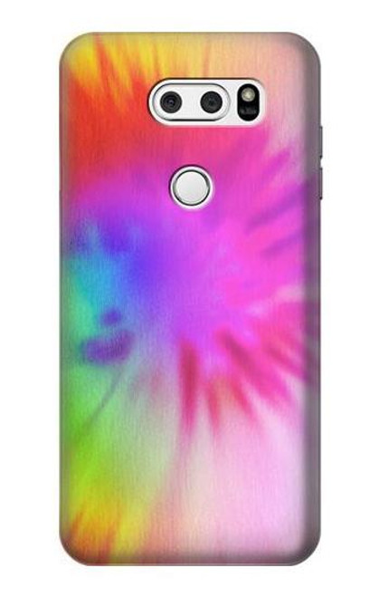 S2488 Tie Dye Color Hülle Schutzhülle Taschen für LG V30, LG V30 Plus, LG V30S ThinQ, LG V35, LG V35 ThinQ