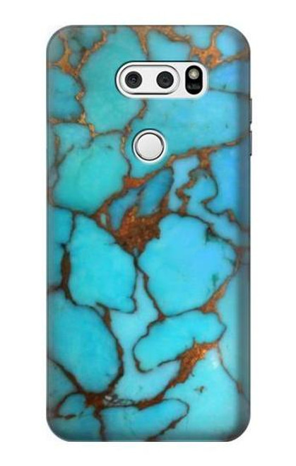 S2685 Aqua Turquoise Gemstone Graphic Printed Hülle Schutzhülle Taschen für LG V30, LG V30 Plus, LG V30S ThinQ, LG V35, LG V35 ThinQ S2685 Aqua Turquoise Gemstone Graphic Printed Hülle Schutzhülle Taschen für LG V30, LG V30 Plus, LG V30S ThinQ, LG V35, LG V35 ThinQ