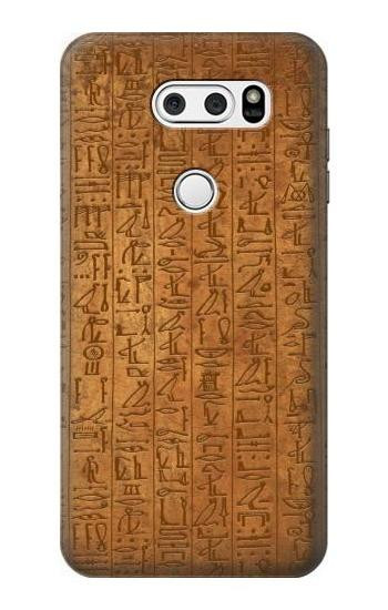 S2805 Egyptian Hierogylphics Papyrus of Ani Hülle Schutzhülle Taschen für LG V30, LG V30 Plus, LG V30S ThinQ, LG V35, LG V35 ThinQ