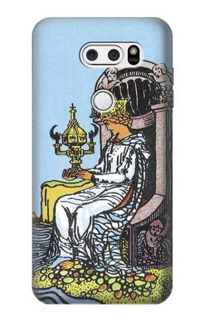 S3067 Tarot Card Queen of Cups Hülle Schutzhülle Taschen für LG V30, LG V30 Plus, LG V30S ThinQ, LG V35, LG V35 ThinQ