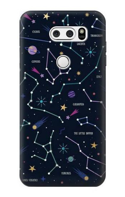 S3220 Star Map Zodiac Constellations Hülle Schutzhülle Taschen für LG V30, LG V30 Plus, LG V30S ThinQ, LG V35, LG V35 ThinQ S3220 Star Map Zodiac Constellations Hülle Schutzhülle Taschen für LG V30, LG V30 Plus, LG V30S ThinQ, LG V35, LG V35 ThinQ