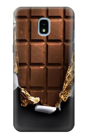 S0270 Chocolate Tasty Hülle Schutzhülle Taschen für Samsung Galaxy J3 (2018), J3 Star, J3 V 3rd Gen, J3 Orbit, J3 Achieve, Express Prime 3, Amp Prime 3