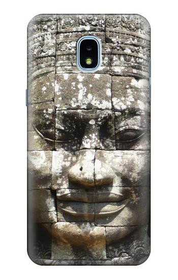 S0314 Ancient Cambodian Buddhism Hülle Schutzhülle Taschen für Samsung Galaxy J3 (2018), J3 Star, J3 V 3rd Gen, J3 Orbit, J3 Achieve, Express Prime 3, Amp Prime 3