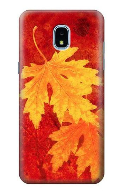 S0479 Maple Leaf Hülle Schutzhülle Taschen für Samsung Galaxy J3 (2018), J3 Star, J3 V 3rd Gen, J3 Orbit, J3 Achieve, Express Prime 3, Amp Prime 3