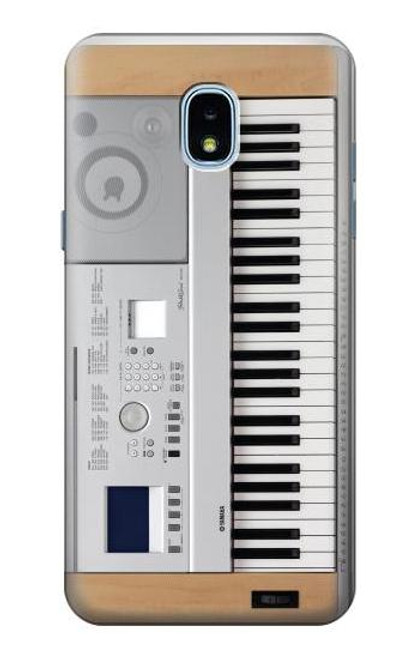 S0891 Keyboard Digital Piano Hülle Schutzhülle Taschen für Samsung Galaxy J3 (2018), J3 Star, J3 V 3rd Gen, J3 Orbit, J3 Achieve, Express Prime 3, Amp Prime 3