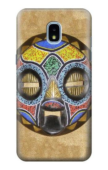 S0965 African Baluba Hülle Schutzhülle Taschen für Samsung Galaxy J3 (2018), J3 Star, J3 V 3rd Gen, J3 Orbit, J3 Achieve, Express Prime 3, Amp Prime 3