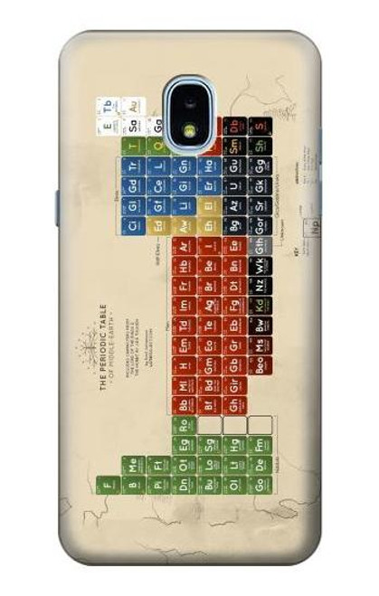 S1695 The Periodic Table of Middle Earth Hülle Schutzhülle Taschen für Samsung Galaxy J3 (2018), J3 Star, J3 V 3rd Gen, J3 Orbit, J3 Achieve, Express Prime 3, Amp Prime 3