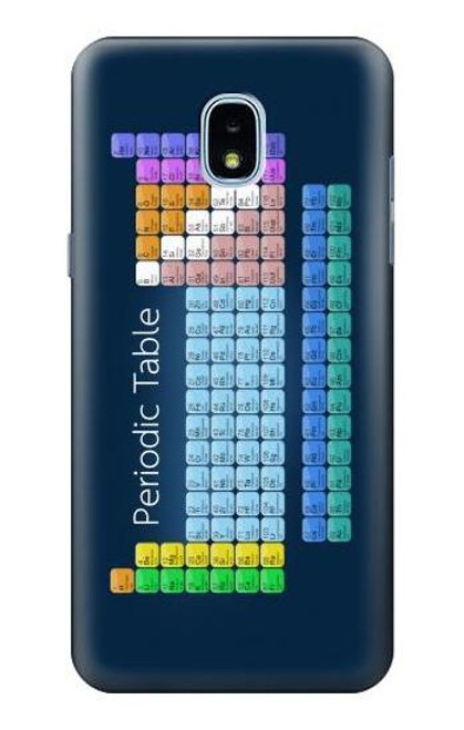S1847 Periodic Table Hülle Schutzhülle Taschen für Samsung Galaxy J3 (2018), J3 Star, J3 V 3rd Gen, J3 Orbit, J3 Achieve, Express Prime 3, Amp Prime 3