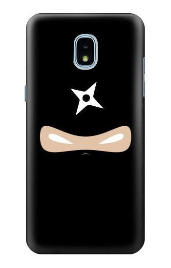S2466 Ninja Shuriken Hülle Schutzhülle Taschen für Samsung Galaxy J3 (2018), J3 Star, J3 V 3rd Gen, J3 Orbit, J3 Achieve, Express Prime 3, Amp Prime 3
