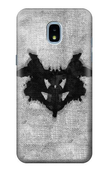 S2549 Rorschach Psychological Test Hülle Schutzhülle Taschen für Samsung Galaxy J3 (2018), J3 Star, J3 V 3rd Gen, J3 Orbit, J3 Achieve, Express Prime 3, Amp Prime 3