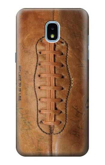 S2554 Vintage Old Ball Hülle Schutzhülle Taschen für Samsung Galaxy J3 (2018), J3 Star, J3 V 3rd Gen, J3 Orbit, J3 Achieve, Express Prime 3, Amp Prime 3