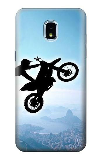 S2675 Extreme Freestyle Motocross Hülle Schutzhülle Taschen für Samsung Galaxy J3 (2018), J3 Star, J3 V 3rd Gen, J3 Orbit, J3 Achieve, Express Prime 3, Amp Prime 3