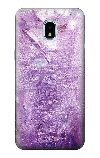 S2690 Amethyst Crystals Graphic Printed Hülle Schutzhülle Taschen für Samsung Galaxy J3 (2018), J3 Star, J3 V 3rd Gen, J3 Orbit, J3 Achieve, Express Prime 3, Amp Prime 3