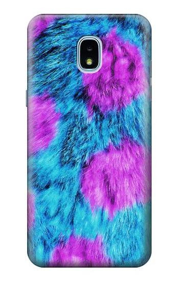 S2757 Monster Fur Skin Pattern Graphic Hülle Schutzhülle Taschen für Samsung Galaxy J3 (2018), J3 Star, J3 V 3rd Gen, J3 Orbit, J3 Achieve, Express Prime 3, Amp Prime 3