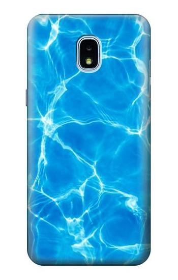 S2788 Blue Water Swimming Pool Hülle Schutzhülle Taschen für Samsung Galaxy J3 (2018), J3 Star, J3 V 3rd Gen, J3 Orbit, J3 Achieve, Express Prime 3, Amp Prime 3