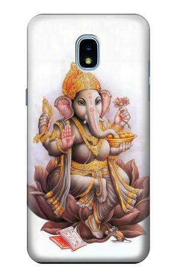 S2820 Hindu God Ganesha Ganapati Vinayaka Hülle Schutzhülle Taschen für Samsung Galaxy J3 (2018), J3 Star, J3 V 3rd Gen, J3 Orbit, J3 Achieve, Express Prime 3, Amp Prime 3