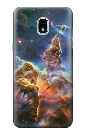 S2822 Mystic Mountain Carina Nebula Hülle Schutzhülle Taschen für Samsung Galaxy J3 (2018), J3 Star, J3 V 3rd Gen, J3 Orbit, J3 Achieve, Express Prime 3, Amp Prime 3