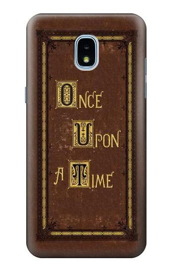 S2824 Once Upon a Time Book Cover Hülle Schutzhülle Taschen für Samsung Galaxy J3 (2018), J3 Star, J3 V 3rd Gen, J3 Orbit, J3 Achieve, Express Prime 3, Amp Prime 3