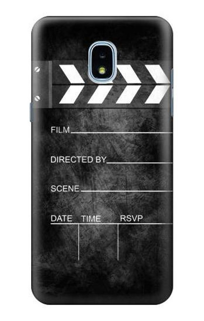 S2919 Vintage Director Clapboard Hülle Schutzhülle Taschen für Samsung Galaxy J3 (2018), J3 Star, J3 V 3rd Gen, J3 Orbit, J3 Achieve, Express Prime 3, Amp Prime 3