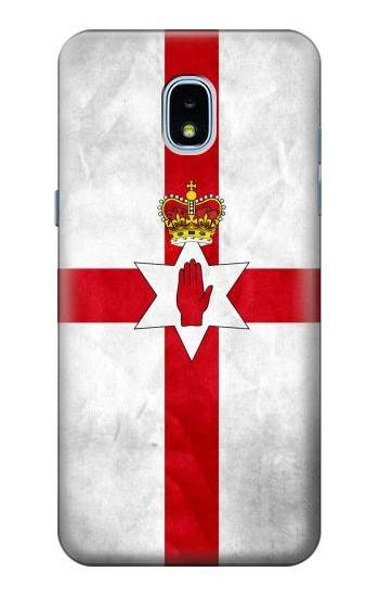 S2972 Northern Ireland Football Euro 2016 Hülle Schutzhülle Taschen für Samsung Galaxy J3 (2018), J3 Star, J3 V 3rd Gen, J3 Orbit, J3 Achieve, Express Prime 3, Amp Prime 3