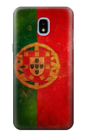 S2973 Portugal Football Soccer Euro 2016 Hülle Schutzhülle Taschen für Samsung Galaxy J3 (2018), J3 Star, J3 V 3rd Gen, J3 Orbit, J3 Achieve, Express Prime 3, Amp Prime 3