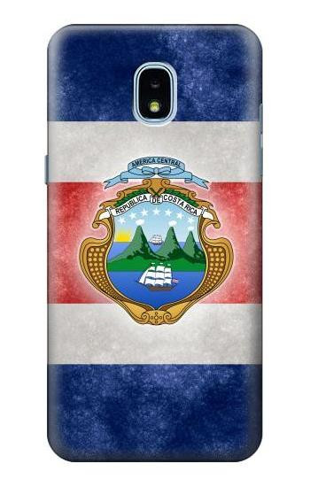 S3003 Costa Rica Football Copa 2016 Hülle Schutzhülle Taschen für Samsung Galaxy J3 (2018), J3 Star, J3 V 3rd Gen, J3 Orbit, J3 Achieve, Express Prime 3, Amp Prime 3