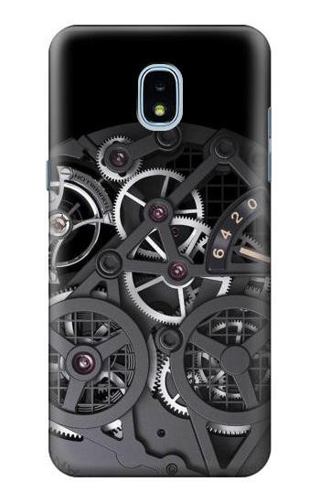 S3176 Inside Watch Black Hülle Schutzhülle Taschen für Samsung Galaxy J3 (2018), J3 Star, J3 V 3rd Gen, J3 Orbit, J3 Achieve, Express Prime 3, Amp Prime 3