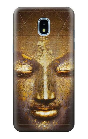 S3189 Magical Yantra Buddha Face Hülle Schutzhülle Taschen für Samsung Galaxy J3 (2018), J3 Star, J3 V 3rd Gen, J3 Orbit, J3 Achieve, Express Prime 3, Amp Prime 3