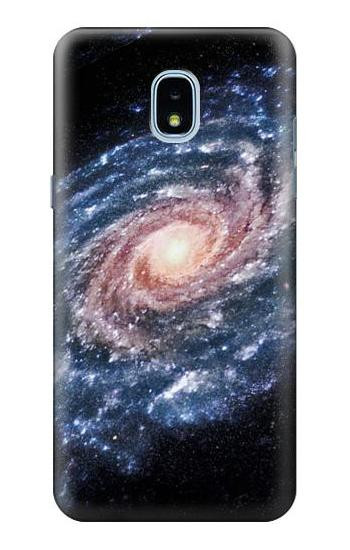 S3192 Milky Way Galaxy Hülle Schutzhülle Taschen für Samsung Galaxy J3 (2018), J3 Star, J3 V 3rd Gen, J3 Orbit, J3 Achieve, Express Prime 3, Amp Prime 3