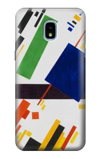S3343 Kazimir Malevich Suprematist Composition Hülle Schutzhülle Taschen für Samsung Galaxy J3 (2018), J3 Star, J3 V 3rd Gen, J3 Orbit, J3 Achieve, Express Prime 3, Amp Prime 3