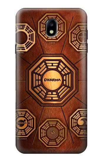 S0851 Dharma Hülle Schutzhülle Taschen für Samsung Galaxy J7 (2018), J7 Aero, J7 Top, J7 Aura, J7 Crown, J7 Refine, J7 Eon, J7 V 2nd Gen, J7 Star
