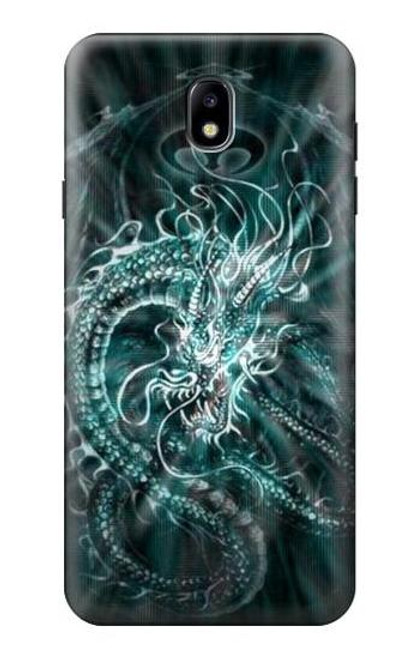 S1006 Digital Chinese Dragon Hülle Schutzhülle Taschen für Samsung Galaxy J7 (2018), J7 Aero, J7 Top, J7 Aura, J7 Crown, J7 Refine, J7 Eon, J7 V 2nd Gen, J7 Star