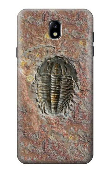 S1454 Trilobite Fossil Hülle Schutzhülle Taschen für Samsung Galaxy J7 (2018), J7 Aero, J7 Top, J7 Aura, J7 Crown, J7 Refine, J7 Eon, J7 V 2nd Gen, J7 Star