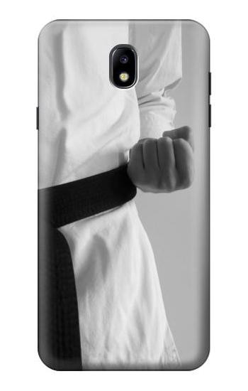 S1931 Black Belt Karate Hülle Schutzhülle Taschen für Samsung Galaxy J7 (2018), J7 Aero, J7 Top, J7 Aura, J7 Crown, J7 Refine, J7 Eon, J7 V 2nd Gen, J7 Star