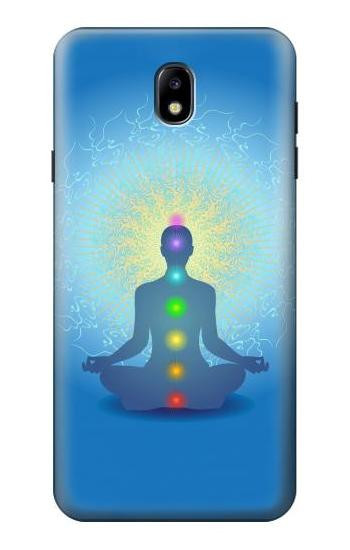 S2295 Bhuddha Aura Chakra Balancing Healing Hülle Schutzhülle Taschen für Samsung Galaxy J7 (2018), J7 Aero, J7 Top, J7 Aura, J7 Crown, J7 Refine, J7 Eon, J7 V 2nd Gen, J7 Star