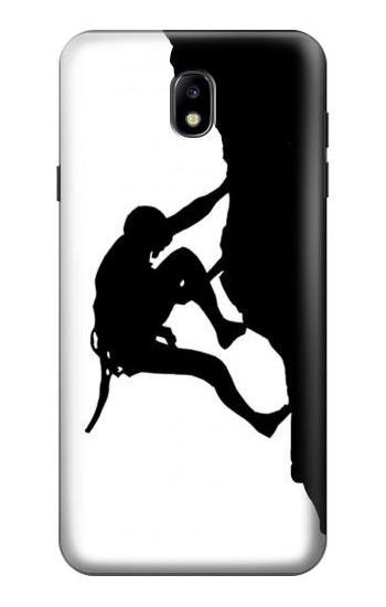 S2407 Mountain Climber Climbing Hülle Schutzhülle Taschen für Samsung Galaxy J7 (2018), J7 Aero, J7 Top, J7 Aura, J7 Crown, J7 Refine, J7 Eon, J7 V 2nd Gen, J7 Star