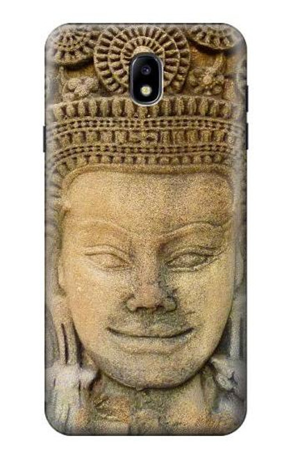 S2416 Apsaras Angkor Wat Cambodian Art Hülle Schutzhülle Taschen für Samsung Galaxy J7 (2018), J7 Aero, J7 Top, J7 Aura, J7 Crown, J7 Refine, J7 Eon, J7 V 2nd Gen, J7 Star