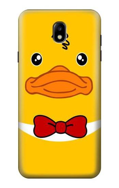 S2760 Yellow Duck Tuxedo Cartoon Hülle Schutzhülle Taschen für Samsung Galaxy J7 (2018), J7 Aero, J7 Top, J7 Aura, J7 Crown, J7 Refine, J7 Eon, J7 V 2nd Gen, J7 Star