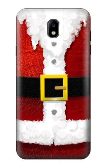 S2846 Christmas Santa Red Suit Hülle Schutzhülle Taschen für Samsung Galaxy J7 (2018), J7 Aero, J7 Top, J7 Aura, J7 Crown, J7 Refine, J7 Eon, J7 V 2nd Gen, J7 Star