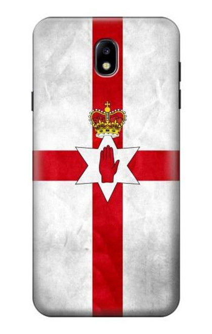 S2972 Northern Ireland Football Euro 2016 Hülle Schutzhülle Taschen für Samsung Galaxy J7 (2018), J7 Aero, J7 Top, J7 Aura, J7 Crown, J7 Refine, J7 Eon, J7 V 2nd Gen, J7 Star
