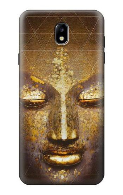 S3189 Magical Yantra Buddha Face Hülle Schutzhülle Taschen für Samsung Galaxy J7 (2018), J7 Aero, J7 Top, J7 Aura, J7 Crown, J7 Refine, J7 Eon, J7 V 2nd Gen, J7 Star
